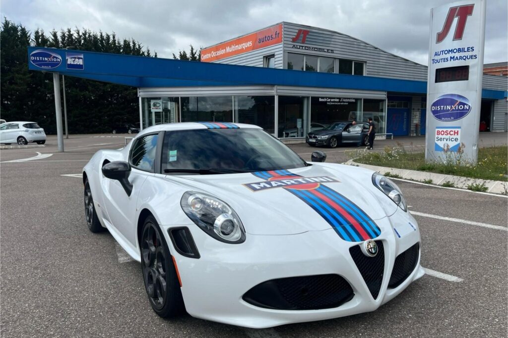 ALFA ROMEO 4C Coupé 1750 TBi - 240 - BV TCT  COUPE Carbon Edition Martini ! dans le Haut-Rhin