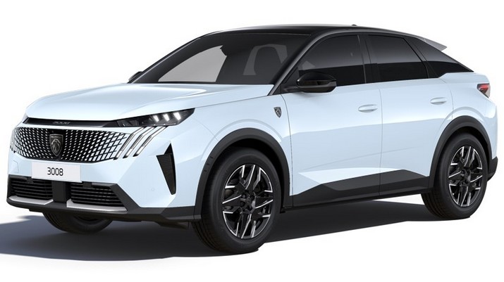 PEUGEOT 3008 NOUVEAU HYBRID 145 E-DCS6 GT dans le haut-rhin