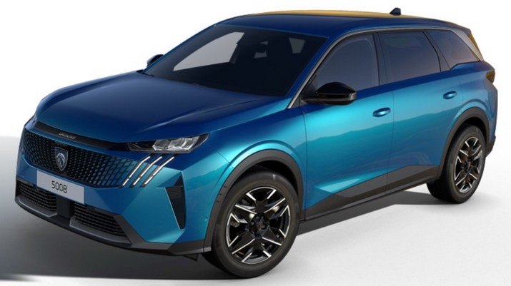 PEUGEOT 5008 NOUVEAU HYBRID 145 E-DCS6 7PL ALLURE + GRIP CONTROL + PACK 360 VISION & DRIVE ASSIST dans le haut-rhin